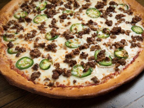 pizza, cheese, food, mozzarella, jalapeño, mince, brown pizza, pizza, pizza, pizza, pizza, pizza